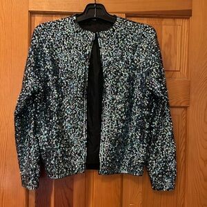 Sequined Jacket M